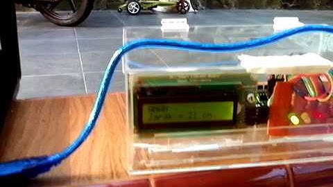 Simulasi Pendeteksi Banjir berbasis dengan Sensor Ultrasonik