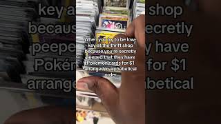 Buying Pokémon Cards at the THRIFT STORE Buying Pokémon Cards at the THRIFT STORE