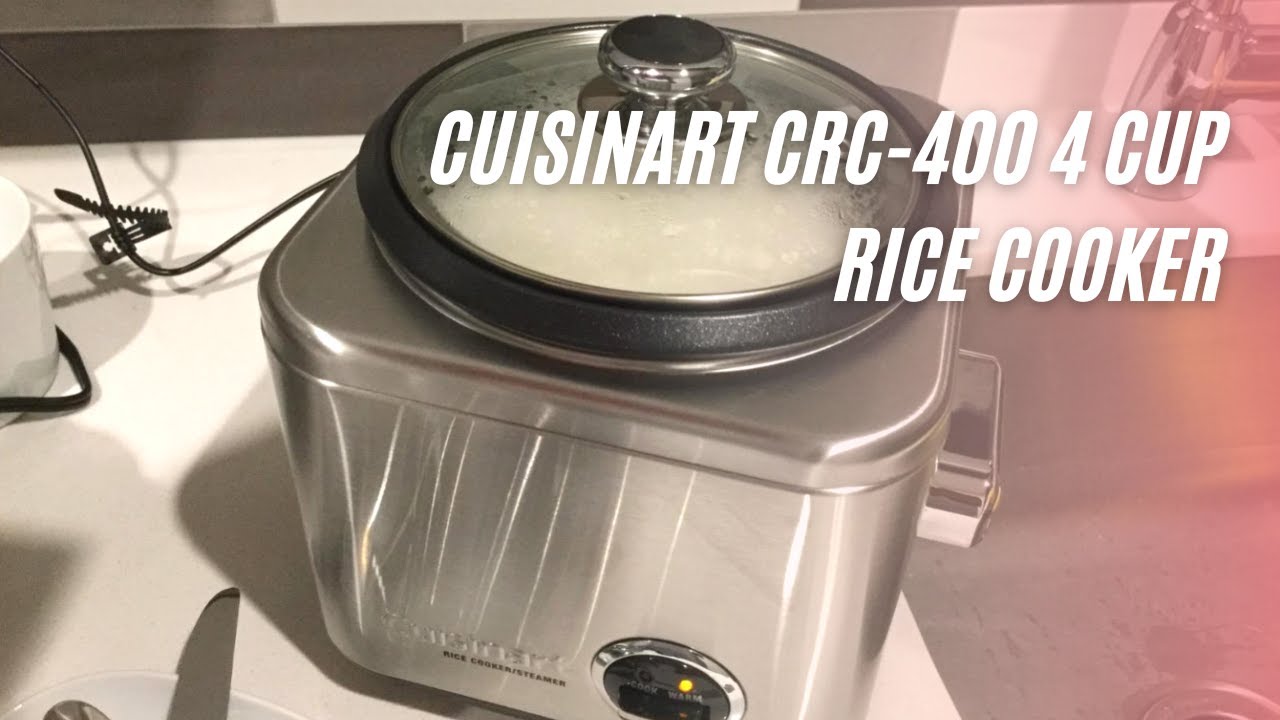 Cuisinart 4 Cup Rice Cooker - Unboxing and Demo 