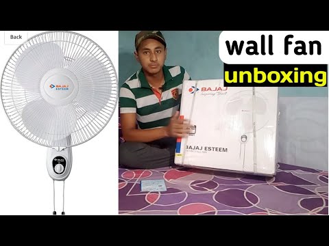 Bajaj wall fan unboxing and review in hindi / kam price me best wall fan.