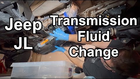2024 Jeep Wrangler JL Transmission Fluid Change – Step-by-Step DIY