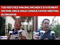 Tud refutes imkong imchens statement on fmr orgs hold consultative meeting in dimapur