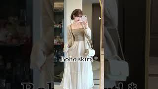 different types of skirt with name🌸🥂#aesthetic #fashion #shortvideo #trending #kfashion #viral