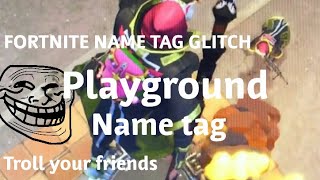 Easy Glitches In Fortnite - name tag glitch fortnite playground how to easy stuck in voll