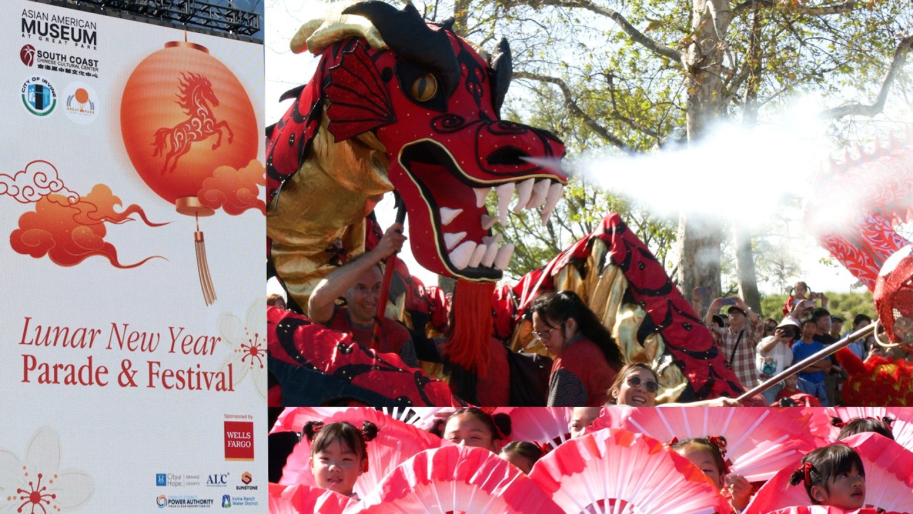 Парад в честь Китайского Нового года