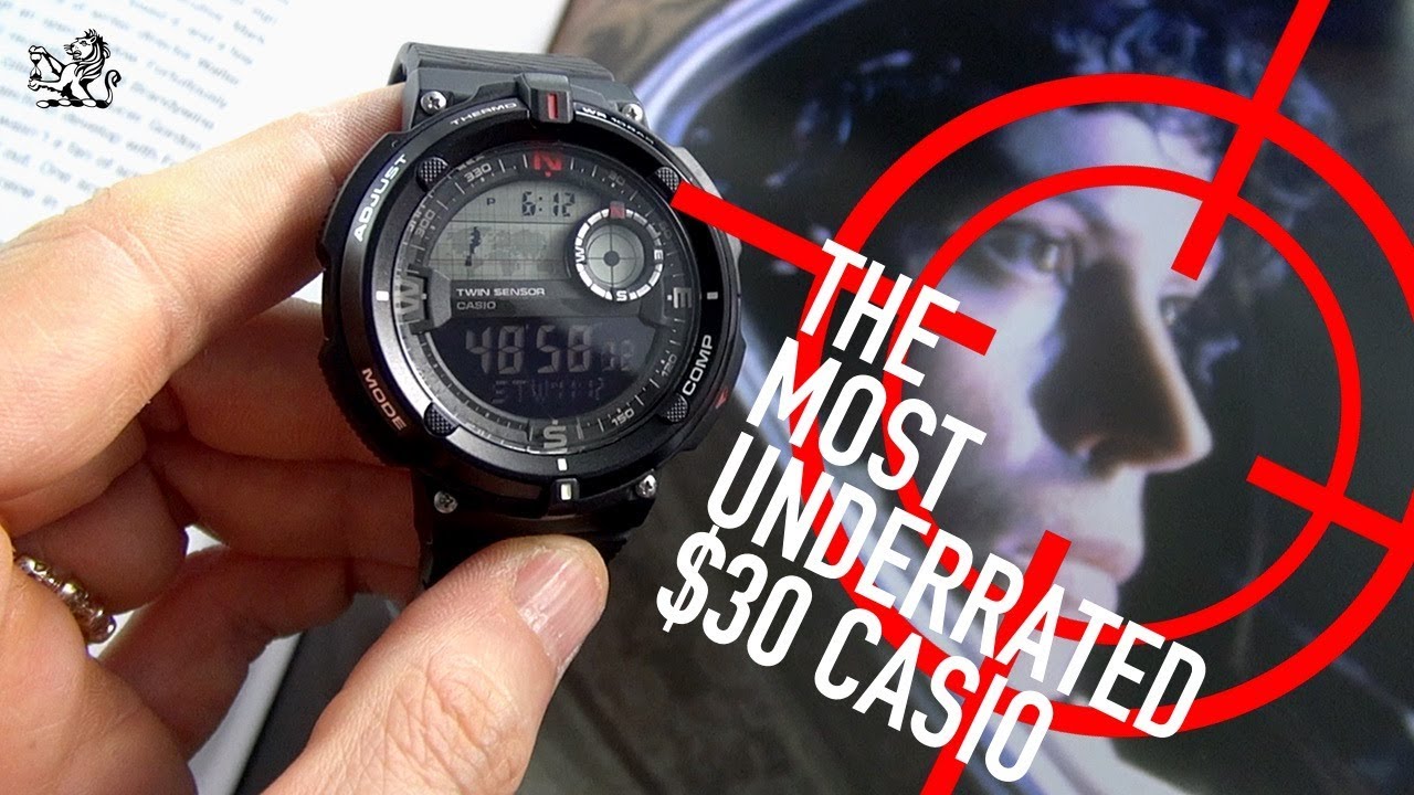 Underrated $30 Casio Watch: Thermometer, SGW600H - YouTube