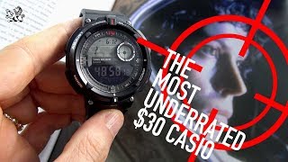 An Underrated $30 Casio Watch: Compass, Thermometer, Worldtime SGW600H