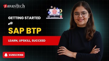 Getting started with SAP BTP | ZaranTech