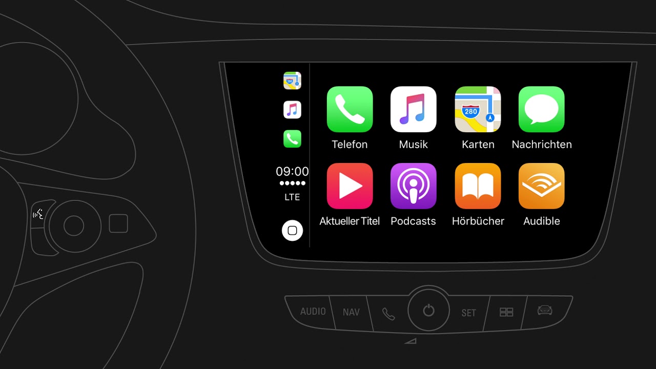 Multimedia Navi Pro Combo Zafira Life Vivaro Apple CarPlay