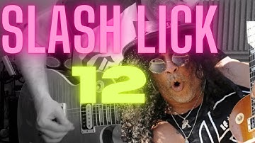 How to Play Like Slash, Slash Playstyle Guitar Lick Lesson: Lesson 12