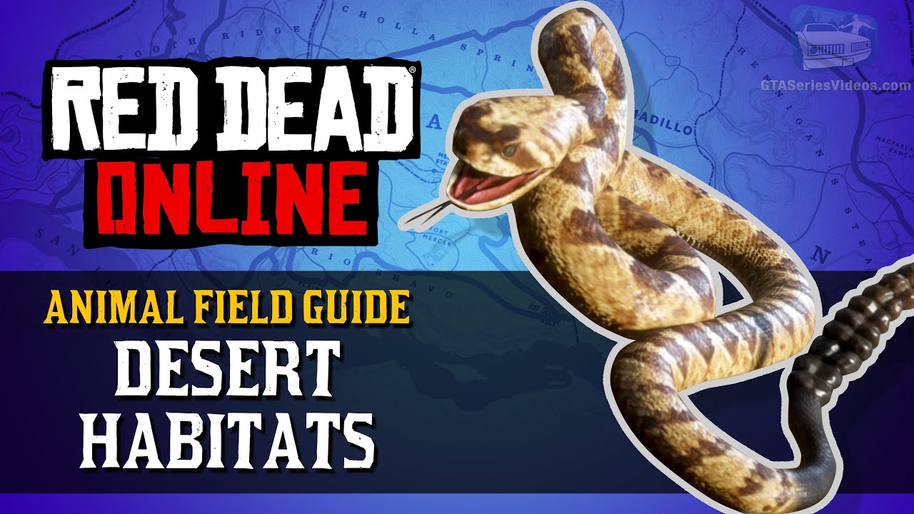 Dónde encontrar todos los animales de hábitat tierras agrícolas en Red Dead  Online