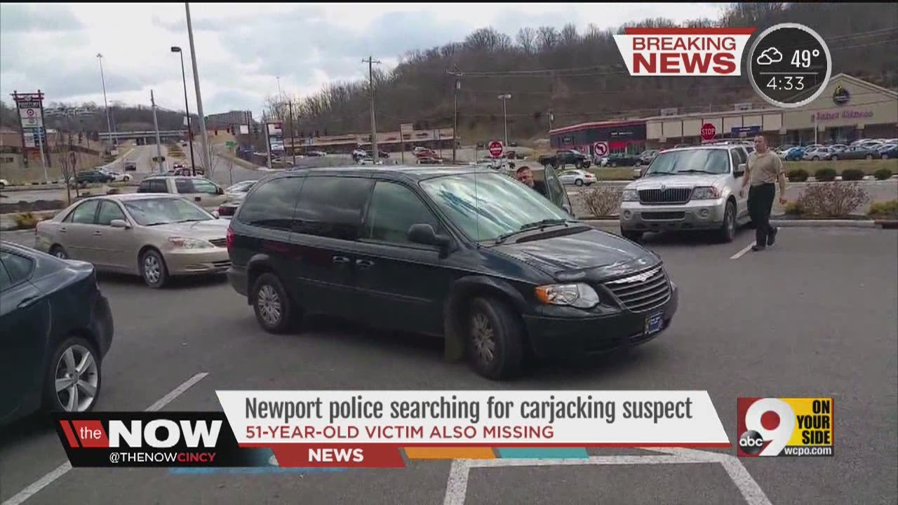 Newport police searching for carjacking suspect - YouTube