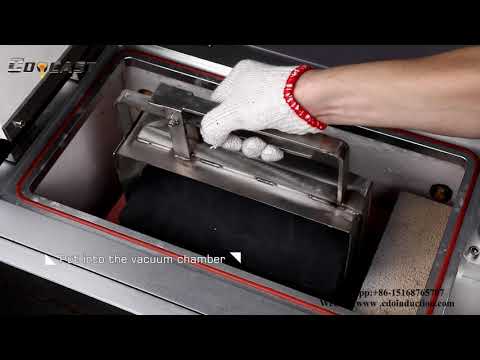 Vacuum bullion casting machine
