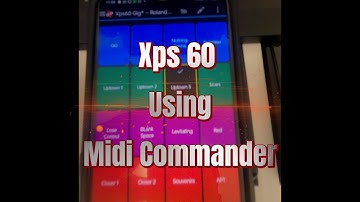 How to use Midi Commander in Xps 60