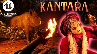 Kantra Forest Scene Recreate unreal engine 5#kantara #youtube #shorts