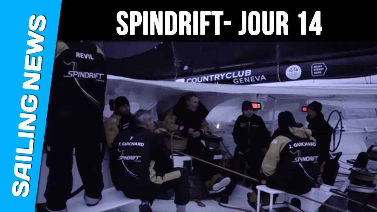 ⁣Sprindrift - Trophée Jules Verne -  Jour 14 - Les yeux grands ouvert