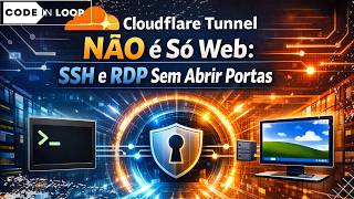 Cloudflare Tunnel NÃO é Só Web: SSH e RDP Sem Abrir Portas