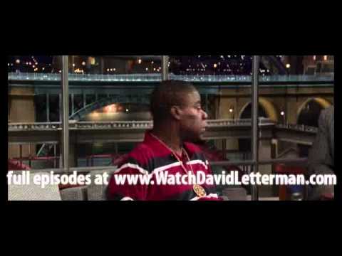 Tracy Morgan in Late Show with David Letterman May...