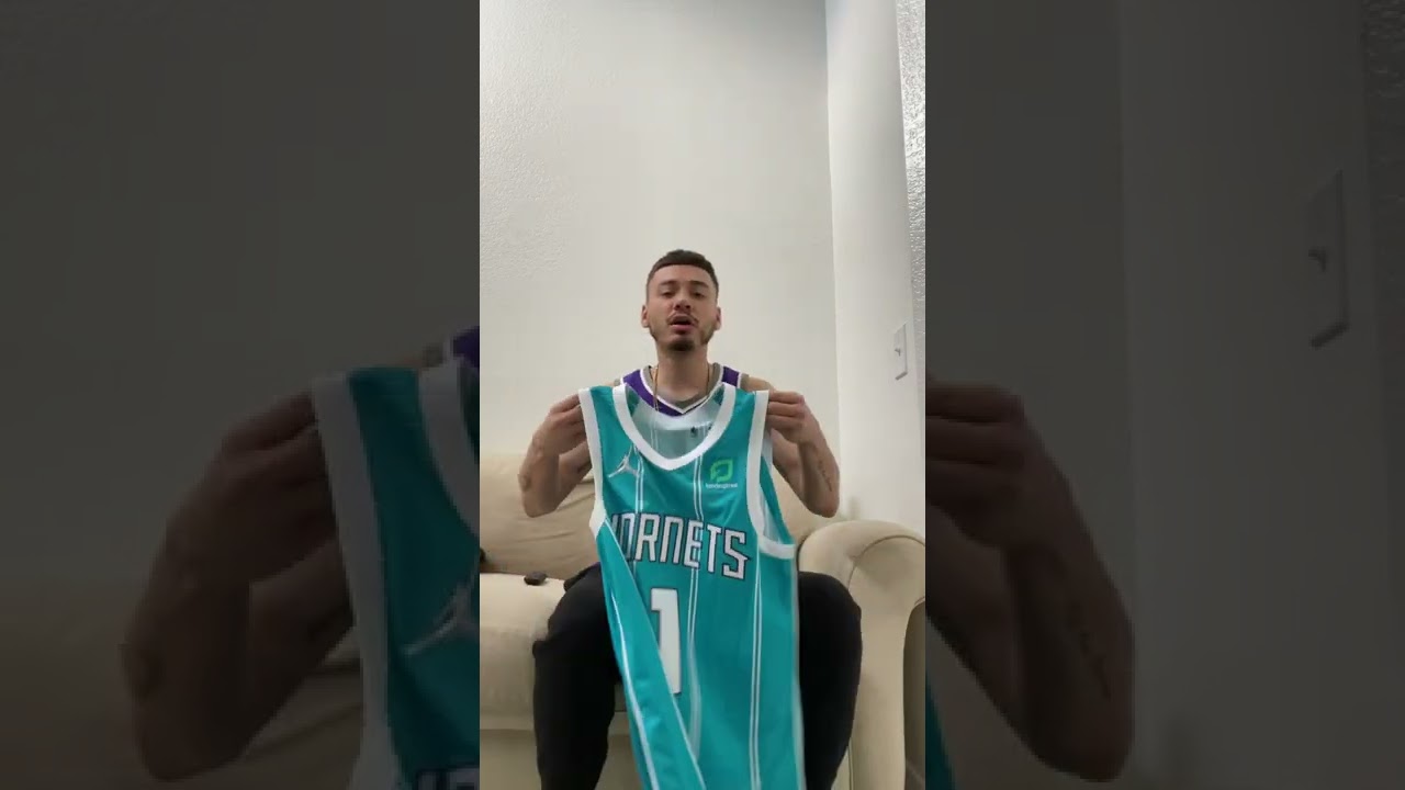 LaMelo Ball Authentic On Court Charlotte Hornets Jersey Review