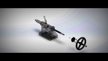 Lathe TailStock Exploded View