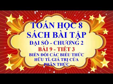 Video Toán học lớp 8 - Sách bài tập - Đại số - Chương 2 -... - youtube