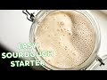 Easy Sourdough Starter Recipe | Make a Wild Yeast Starter at Home image
