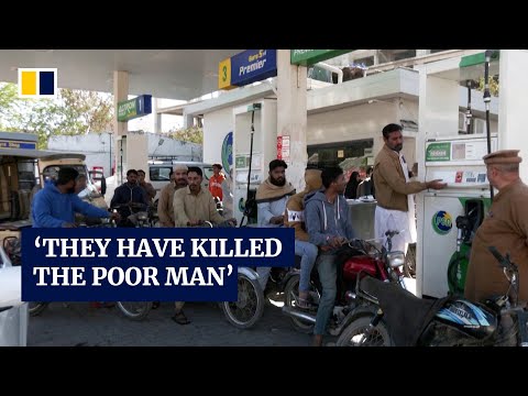 Pakistan residents struggle to make a living amid soaring fuel prices