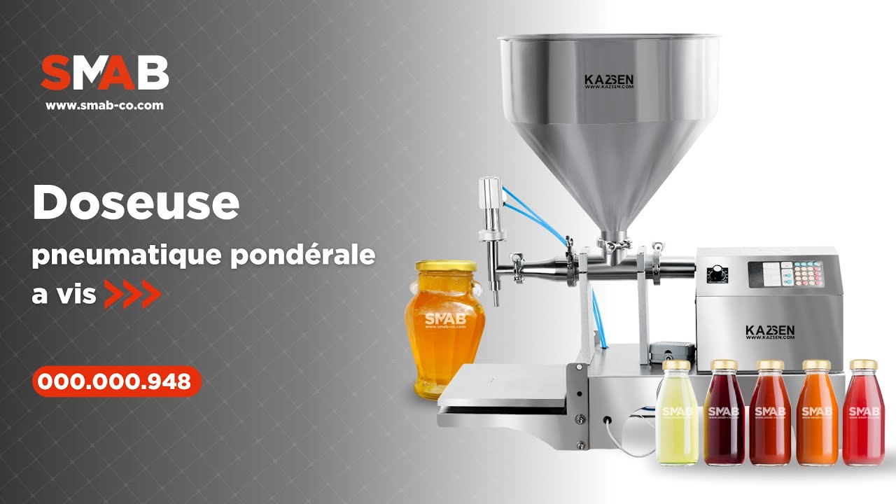 Doseuse Pneumatique Pondérale à Vis - SMAB