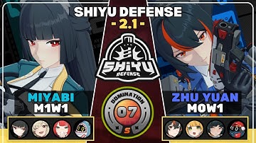 Shiyu Defense 2.1 v1 | Miyabi and Zhu Yuan | Zenless Zone Zero
