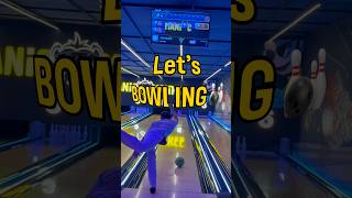 just good vibes, neon lights & perfect throws 🎳✨ #Shorts #YouTubeShorts #Bowling #Aesthetic