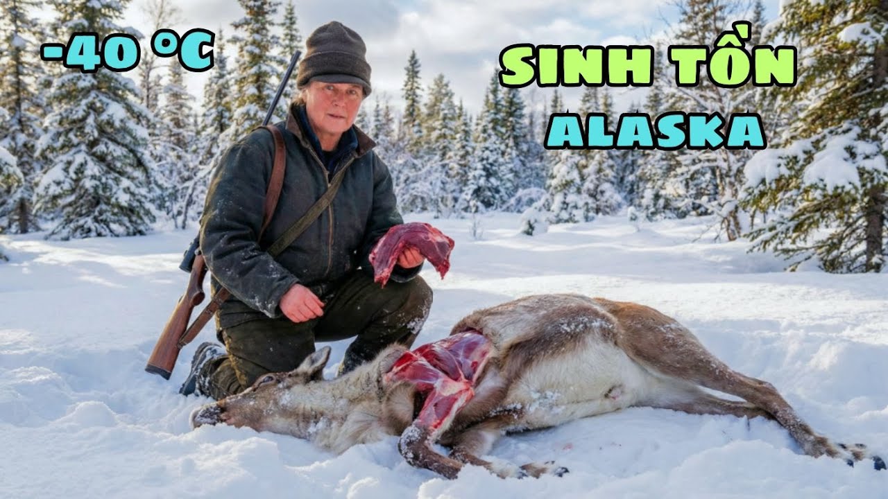 Thợ Săn Sinh Tồn Alaska - Săn Bắn Để Tích Chữ Lương Thực Cho Mùa Đông