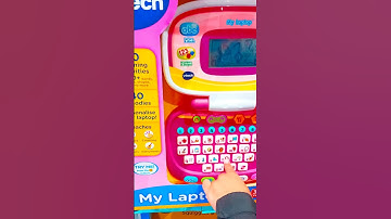 ASMR VTECH LAPTOP #shorts #asmr #laptop #computer #toys
