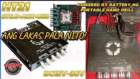 UNBOXING AND TESTING ZK-HT21 AMPLIFIER 2.1 PAG MOTORCYCLE