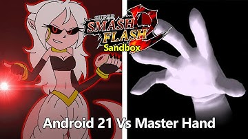 SSF2 Sandbox: Android 21 Vs Master Hand