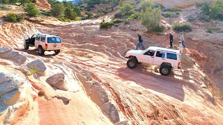 Jeep XJ&#39;s Exploring Amazing Diana&#39;s Throne Canyon