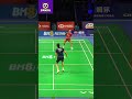 Single man Thomas Cup 26 China vs France #badminton #badmintolovers #cầulông #caulong #highlights