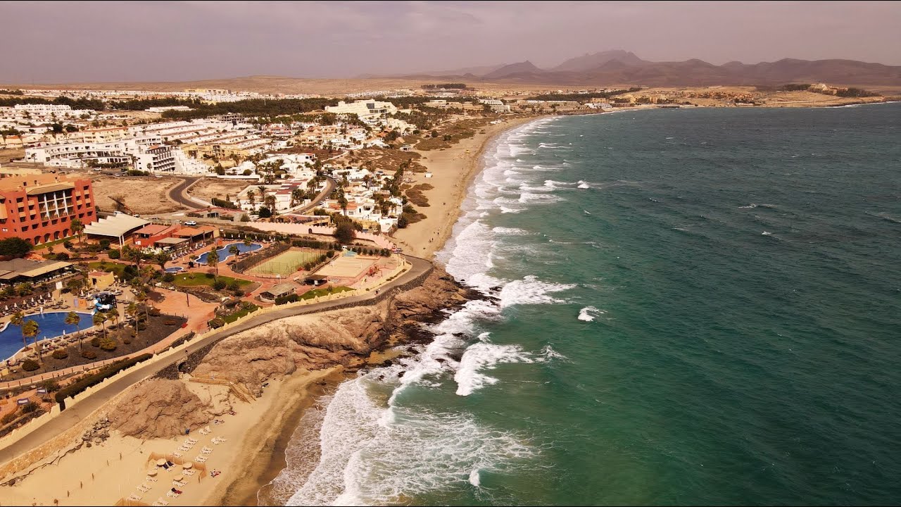 COSTA CALMA - FUERTEVENTURA ( drone+walking tour)