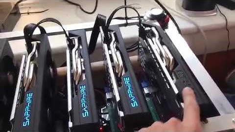 Ethereum Mining 123 mh/s - Z170A Gaming Pro Carbon 6 gpus (radeon rx 570