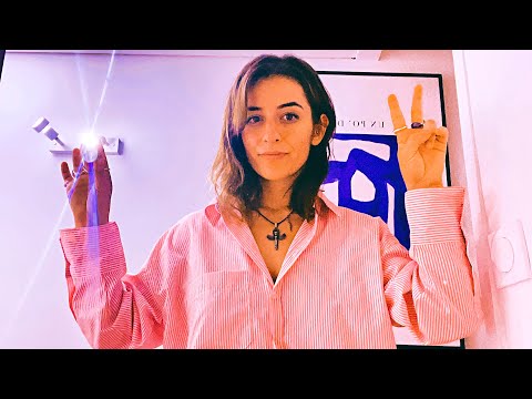 ASMR Eye Exam & Massage  ?  Chaotic Tingles