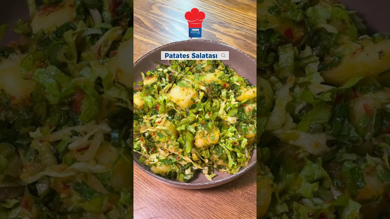Patates Salatası Tarifi #patatessalatasi