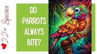 Do Parrots 🦜 Bite? | #parrot_bliss #parrot by Parrot Bliss 386 views 1 month ago 4 minutes, 48 seconds