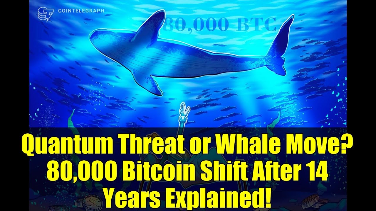 Quantum Threat or Whale Move? 80,000 Bitcoin Shift After 14 Years ...