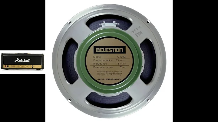 G12M Greenback vs. G12T-75 vs. Vintage 30