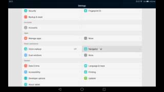 How to Move the Navigation Bar to the Left or Right [Huawei Mediapad M2] screenshot 3