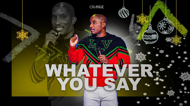 Whatever You Say // Greater Part. 5 // Dr. Dharius...