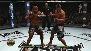 OPENWEIGHT SCRAP! Alistair Overeem vs Rampage Jackson UFC Undisputed 3