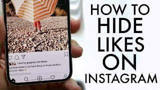How To Hide Likes On Instagram Post!