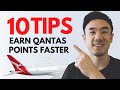 10 tips to earn qantas frequent flyer points faster