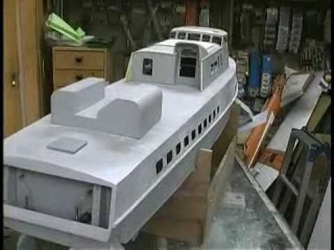 HYDROFOIL BOAT RC MODEL PT-50 MAKING 水中翼船 おおとり三号 - YouTube
