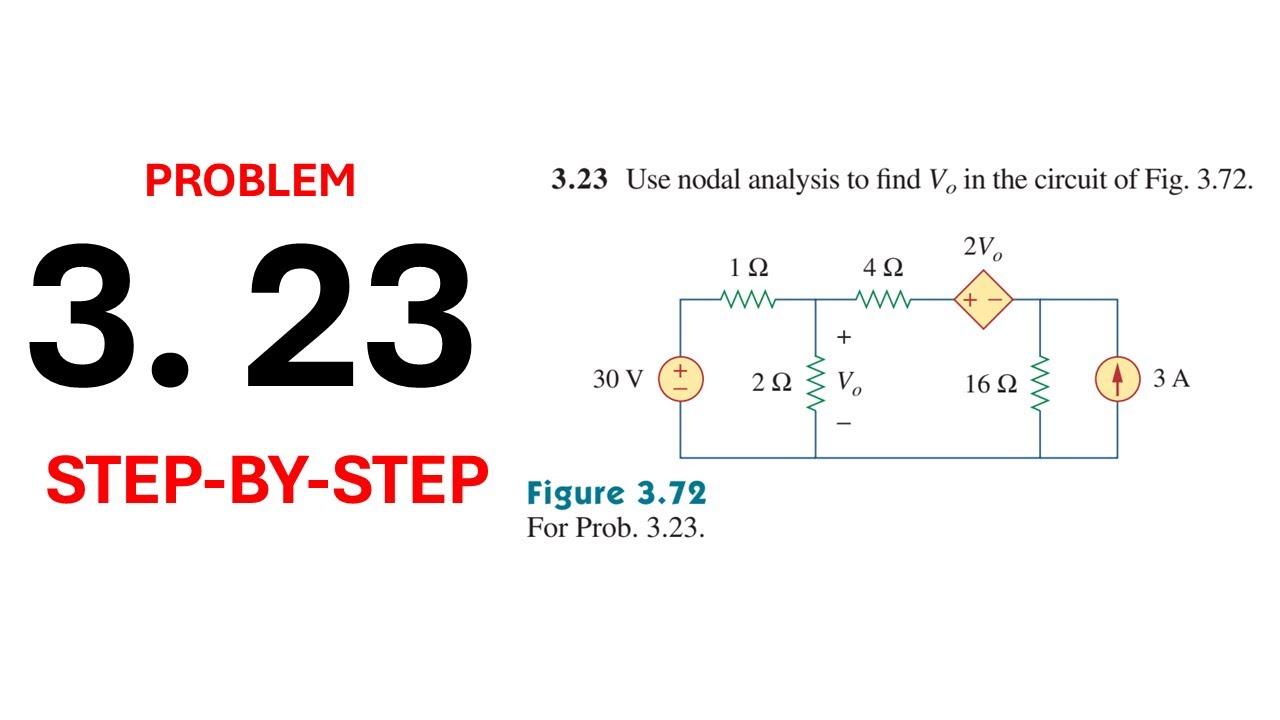 Problem 3 23 Fundamental Of Electric Circuits Alexander Sadiku 5th Problem 3 23 fundamental of electric circuits alexander sadiku 5th